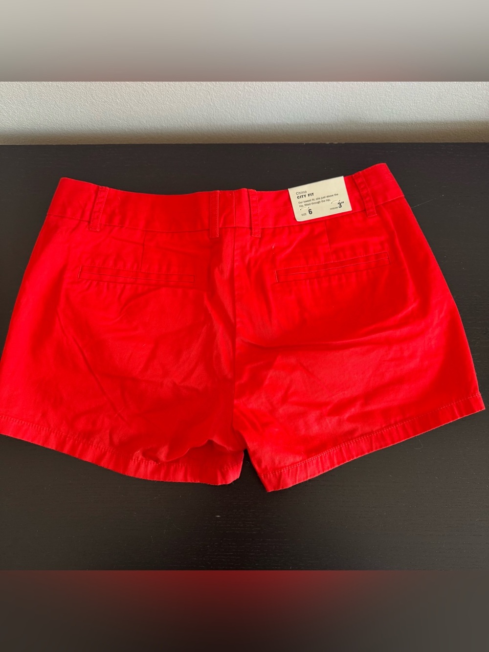 J. Crew Red Chino City Fit Shorts Size 6